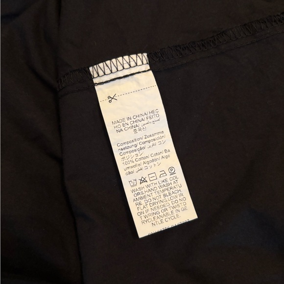 Black Sleeveless Wrap Blouse with Side Tie - Picture 7 of 7